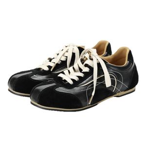 Baskets rétro pour femmes avec talon intégré, semelle souple, style Instagram, chaussures de sport décontractées à semelle fine, style Forrest Gump - Product Image 3
