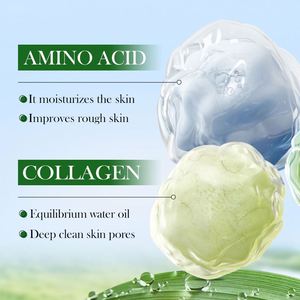 SADOER Detergente Viso in Mousse con Aminoacidi e Vitamina C, Pulizia Profonda dei Pori, Idratante, Rinfrescante, Controllo dell'Olio - Product Image 3