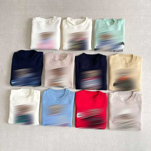 Áo len nam MUTIAN thêu hình gấu RL cổ điển phong cách Mỹ chất lượng cao cổ tròn dệt kim thường ngày # RL-055 - Product Image 4