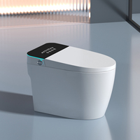 Nouveau design cuvette de toilette intelligente en céramique salle de bain intelligente WC bidet articles sanitaires automatique salle de bain toilette intelligente