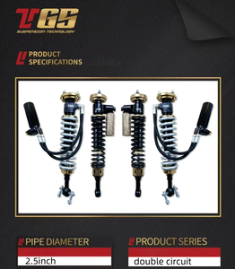 Kit d'amortisseurs à azote de haute qualité pour conduite tout-terrain, 1,5 à 2,5 pouces de hauteur, compatible avec Porsche Cayenne - Product Image 6