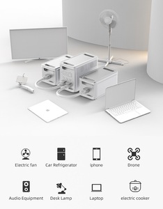 Nhà năng lượng lưu trữ 1800W LiFePO4 pin năng lượng mặt trời sạc 1800W Trạm điện cầm tay - Product Image 4