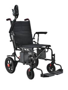 Silla de ruedas eléctrica para el cuidado de la salud no válida, portátil y plegable, Motor de cepillo de 250W * 2, silla de ruedas eléctrica de acero al carbono para personas mayores - Product Image 4