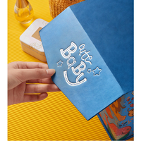 Boîte Cadeau Bébé Personnalisée avec Logo Imprimé Tendance 2026, Haute Qualité, Motif Dessin Animé Mignon, Recyclable, avec Couvercle Magnétique et Corde pour Cadeaux