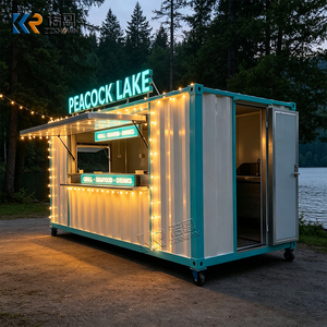 Customized Shipping Restaurant With Retail Shop Layout Commercial Kitchen Container Cafe - Product Image 2