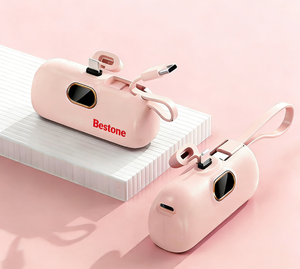 Batterie externe multifonction chic 5000 mAh, petite taille, 18 W, avec logo - Product Image 4