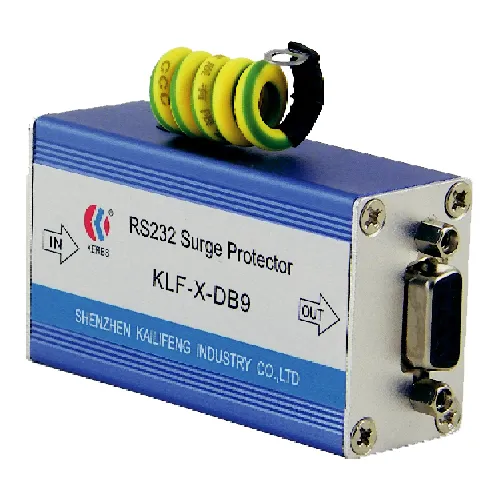 RS232 Signal Dispositif de Protection Contre Les Surtensions avec 9 broches Parasurtenseur