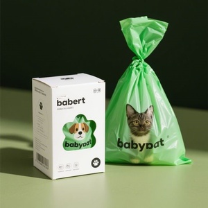 <b>Compostable</b> Material Eco-Friendly Degradation Custom-Made Thickened & Leak-Proof with Load Capacity & Water Resistance Pet Bags - Product Image 1