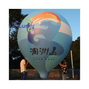 Custom Inflatable Hot Air Balloon Inflator Balloons Giants Advertising Inflatable Balloons For Sale