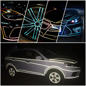 2.5 cm <span class=keywords><strong>Bande</strong></span> réfléchissante à visibilité bleue de qualité commerciale Rouleau d'autocollant réfléchissant Autocollant réfléchissant pour <span class=keywords><strong>roue</strong></span> de voiture - Product Image 6