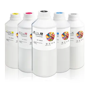 Tinta de transferencia de película PET de 1000ml, pigmento de Impresión textil blanco, tinta DTF para impresoras Epson i3200, L1800, DX5, 4720, L805, XP600, 1390