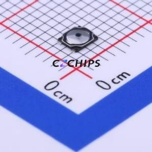 1TS016A-2400-0600-CT Tactile Switch SMD,2.6x3mm Switch Single Pole Single Throw Round Button 2.4N Vertical Mount - Product Image 1