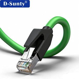 สายเคเบิลอุตสาหกรรม High Speed D-sunty Cat6A M12 X แบบมีรหัสแปลงเป็น RJ45 SSTP ขนาด 26AWG 24AWG ทองแดงตีเกลียว 8 แกน ได้รับมาตรฐาน CE ROHS สำหรับกล้อง - Product Image 5