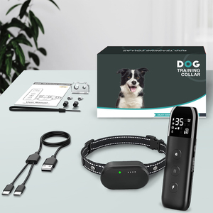 Hundetrainings-E-Halsband mit 3 Sicheren Trainingsmodi, Wiederaufladbar, Wasserdichtes Elektrisches Hundeschockhalsband mit Fernbedienung für Hunde - Product Image 5