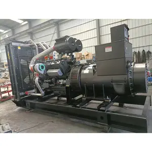 hot selling 400kw 500kva diesel generator electricity generator with shanghai engine 3 phase soundproof silent diesel generator