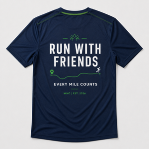 T-shirt de course personnalisé Weekend Miles pour l'entraînement et la compétition – Vêtements de performance athlétique - Product Image 3