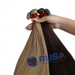 Cabello Rusa Doble Trama para Extensiones, 100% Cabello Humano Virgen Vietnamita, 100g, Proveedor, Más Vendido - Product Image 3
