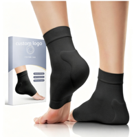 Protège-talon en gel personnalisé pour cheville, attelle de cheville fine, protège-chevilles, chaussettes de compression pour soulager la douleur, course à pied, tendon d'Achille