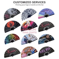Holz Hand Fan Hochwertige kunden spezifische Hand Falt fächer Bambus Hochzeits geschenke für Gäste Neujahr Ostern Thanksgiving Souvenirs