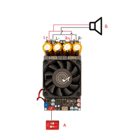 HIFI Stereo TPA3255 Chip Post-Stage Amplificateur numérique 300W Classe D Haute puissance Prend en charge le pontage pour les kits de modules électroniques