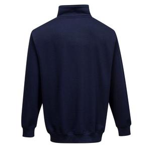 PORTWEST - B309NARXXL Sweat-shirt bleu marine à col zippé Sorrento-EAN 5036108276837 WORK HOODIES - Product Image 2