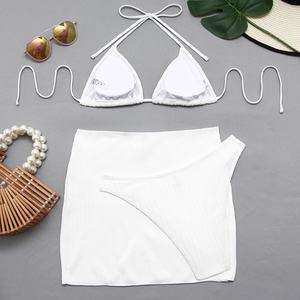 OUTPACE Nuevo Conjunto de Bikini Retro Triangular Push-Up de 2 Piezas con Estampado Paisley para Mujer, Talla Grande, Ropa de Playa - Product Image 4