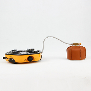 Estufa de Gas plegable portátil de hierro y acero inoxidable, barbacoa al aire libre sin esfuerzo, característica clave para cocinar en parrillas de Camping - Product Image 1