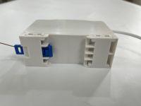 Kotak Terminal Serat Optik Mini 4 Inti Tipe DIN Rail ABS FTTH Kotak Pemasangan Serat Optik DIN Rail