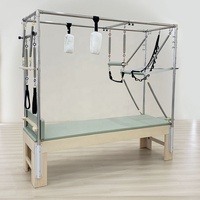 Plataforma de Ejercicio Espaciosa en Oferta, Cama Cadillac para Pilates, Equipo Completo con Accesorios para Principiantes y Profesionales
