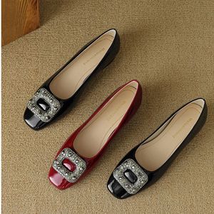 <span class=keywords><strong>Sandali</strong></span> Casual da Donna con Punta Chiusa e Decorazioni in Diamante, Scarpe Basse Eleganti per Esterni - Product Image 6