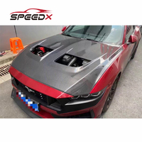 Capot en carbone GTD pour Ford Mustang 2024, kit carrosserie en fibre de carbone, capot de style GTD pour Ford Mustang 2024
