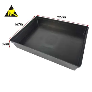 Promotion Safe Cardboard Tool Box Anti Static Storage Boxes Bins Esd Ic Tray