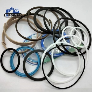 14589136 Kit de reparación de sellos de aceite para cilindros de brazo de excavadora y cucharón para EC290B EC290C EC300D EC300E EC380D EC380E EC480D - Product Image 1