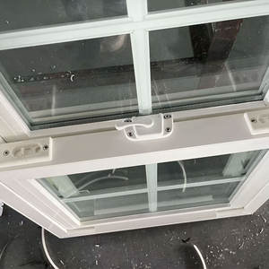 가정용 주거 및 아파트 프로젝트 PVC 재료를위한 미국식 단일 Hung 비닐 <span class=keywords><strong>UPVC</strong></span> 창 수직 슬라이딩 디자인 - Product Image 5