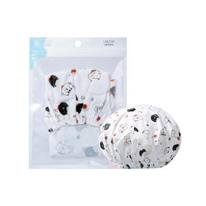 Gorro de ducha de dibujos animados Lmltop, gorro de protección para el cabello impermeable de PVC para adultos, para bañarse y mascarar el cabello C0815 - Product Image 5