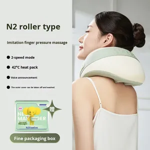 Massaggiatore per spalle e collo SIAASOO N2, massaggiatore per colonna vertebrale cervicale, schiena e collo, muscolo trapezio - Product Image 6