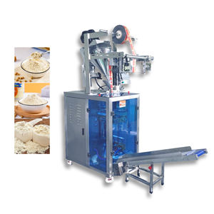 Machine d'emballage verticale automatique pour les protéines de caséine à base de plantes et de viande, étiquetage de qualité alimentaire, sacs/pochettes haute capacité - Product Image 1