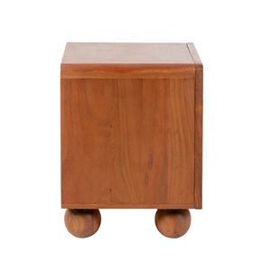 Premium Solid Wood <b>Bedside</b> <b>Table</b> Modern Bedroom Nightstand Handmade Wooden Furniture for Home Bedroom Hotel - Product Image 4