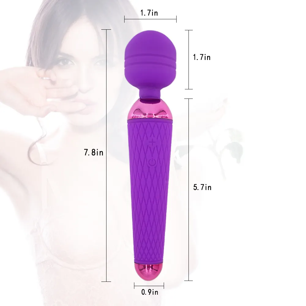 Amazon Oem/Odm Volwassen Speelgoed Elektrische Handheld Av Wand Massager Voor Vrouwen Vrouwelijke Vibrator Seksspeeltjes G Spot Dildo Vibrators Seksspeeltjes