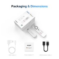 Nuevo TV Stick 4K KICKP1 KP2 2026, Decodificador Amlogic S905Y4, Certificado por Google, 2GB 8GB, Wifi Dual, Fire TV Stick, Android 14, TV Dongle