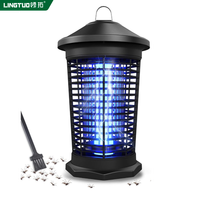 Zapper de insectos para exteriores, Zapper de mosquitos con luz LED, Zapper de moscas para interiores y exteriores, Trampas eléctricas para moscas Zapper de insectos