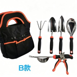 Yilu Garden Tool Set 9-Piece Aluminum Alloy Manual Tools For Gardening Flower Planting With Carry Bag A - Product Image 2