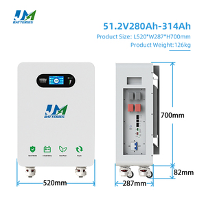 <span class=keywords><strong>Batterie</strong></span> au lithium LiFePO4 51,2 V 300 Ah 15 kWh certifiée UN38.3 CE IEC, 8000 cycles, pour stockage solaire, vente en gros, directement de l'usine OEM - Product Image 3