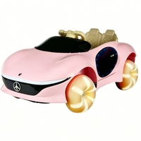Voiture électrique télécommandée pour enfants, deux moteurs, 6V, à piles, pour bébés, vente en gros