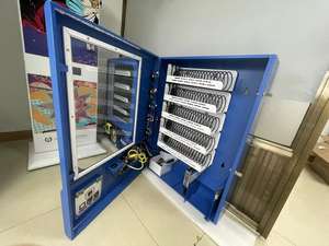 Máquina Expendedora Mini Mart, Operada con Monedas y Tarjetas de Crédito, Máquina Expendedora de Condones, Máquina Expendedora de Bebidas y Aperitivos, Pequeña Máquina Expendedora de Pared - Product Image 3