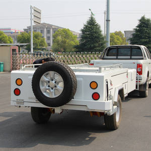 Top 1 Hors Route Sol Dur Avant Pliant 7x6ft Campeur <span class=keywords><strong>Remorque</strong></span> Avec <span class=keywords><strong>Tente</strong></span> De Voyage Utilisé <span class=keywords><strong>Remorque</strong></span> Pliant voiture <span class=keywords><strong>remorque</strong></span> - Product Image 3