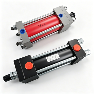 Vérin <span class=keywords><strong>hydraulique</strong></span> à double effet à tige de liaison CE ISO, piston haute pression, actionneur <span class=keywords><strong>hydraulique</strong></span> industriel, production sur mesure non standard - Product Image 1