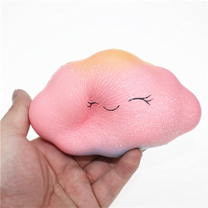 Giocattolo Squishy a Forma di Nuvola Cartoon, Realistico in PU a Lenta Risalita, Ornamento Cielo Stellato, Antistress, Giocattolo per Bambine, Disponibilità Immediata, Basso MOQ - Product Image 3