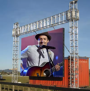 Outdoor LED Display Screen 2m x 1.5m P3.91 Full Color 1920x1080 Resolution IP65 Wall Mountable Digital Poster for Advertising - Product Image 4