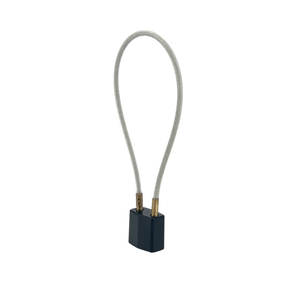 Alta seguridad antirrobo portátil endurecido al aire libre plástico acero <span class=keywords><strong>Cable</strong></span> candado llave 13 pistola cerradura - Product Image 2